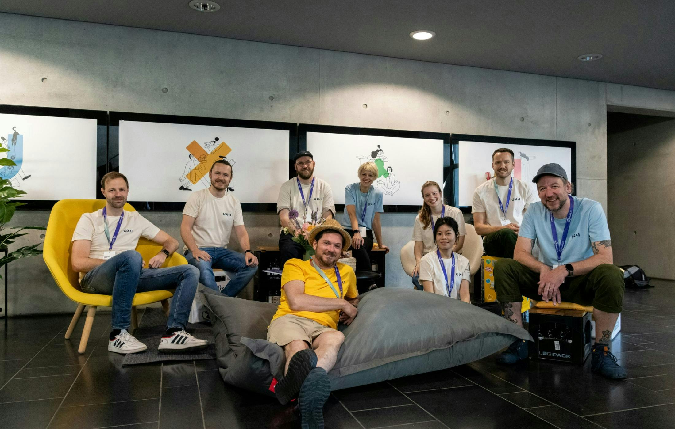 UX&I Team beim UXcamp Europe 2024