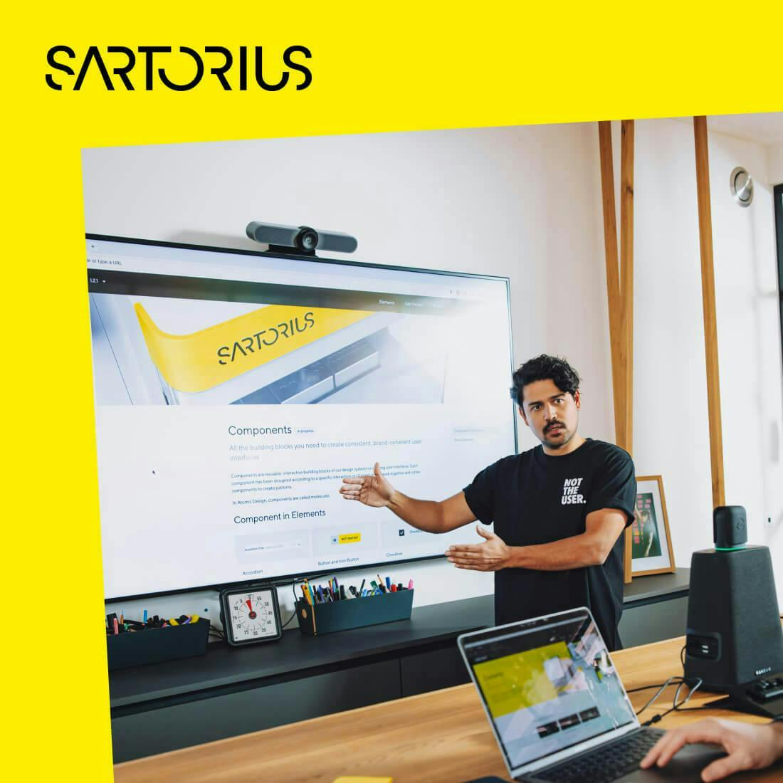 Best Practice Sartorius für digitale Produktentwicklung mit einem konsistenten Designsystem